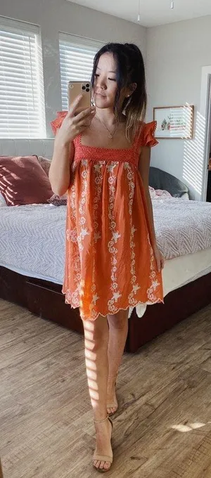 Show Me Your Mumu Orange Dress thumbnail 2