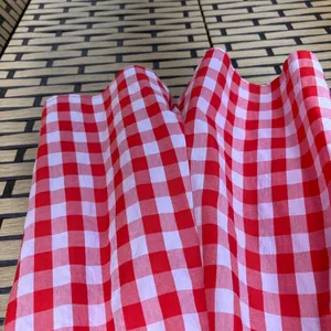 Day + Moon Pink‎ And Red Plaid Romper Size Large Pink thumbnail 9