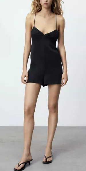 Zara Slip Romper thumbnail 1