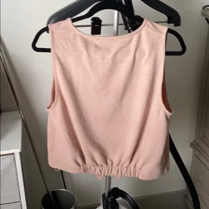 Like new Tie waist tank J CREW size L thumbnail 2