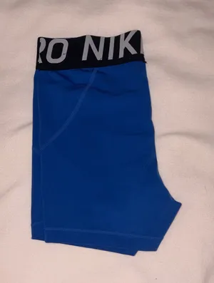 Blue Nike Pro Spandex  thumbnail 1