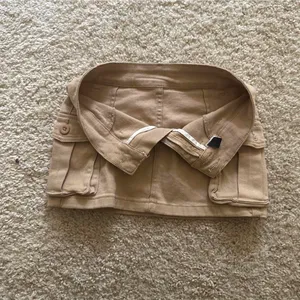 SheIn Khaki Mini Cargo Skirt thumbnail 2