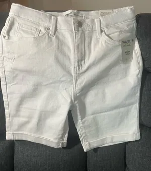 Levi's Signature by Levi Strauss White Women's Jean Shorts thumbnail 1