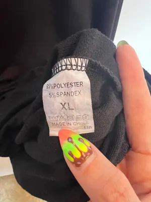 Black and red checkered Boutique hoodie thumbnail 3