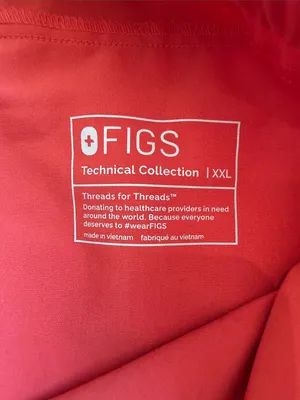Figs Womens Coral Drawstring Joggers XXL thumbnail 6