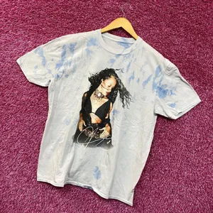 Aaliyah Queen Of RNB Tie dye Tshirt size extra large thumbnail 3