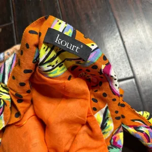 Farm Rio Fruit print dress oversized babydoll casual day dress super cute! Summer thumbnail 7