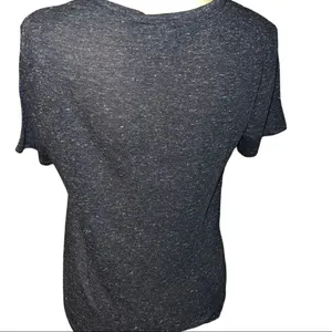 Victoria’s Secret cool charcoal gray top with cute sayings on front! thumbnail 4
