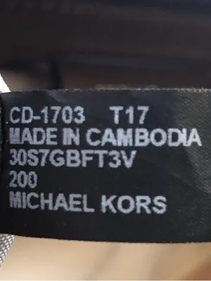 Michael Kors Brown Signature Tote with Tan Leather Straps thumbnail 8
