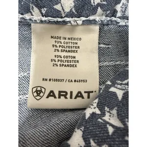 ARIAT R.E.A.L. Skinny Jeans Women’s 26R Low Rise Denim Frayed Hem Blue thumbnail 15