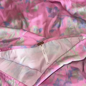 NWOT Free People Everything’s Rosie Midi Skirt Pink Combo thumbnail 9