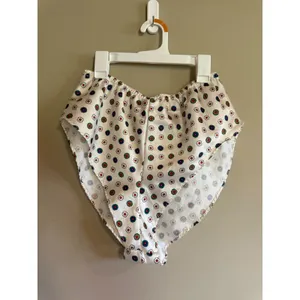 Vintage Teddy Silky Satin‎ Camisole and Tap Shorts Set Medallion Print Large thumbnail 4