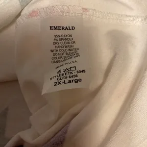 Blouse White Size 2X thumbnail 5