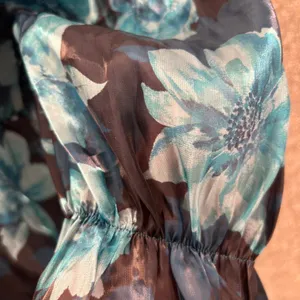 Milkmaid‎ Mini Dress Blue Brown Large thumbnail 6