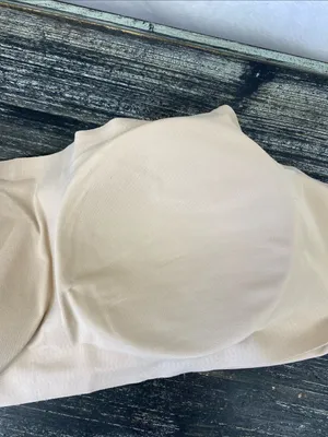 Calvin Klein Nude Seamless Wire Free Bralette Bra L thumbnail 3