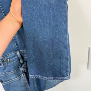 FRAME Le Slender Jumpsuit Leeson Denim Slim Fit Western Americana READ Womens XS thumbnail 6