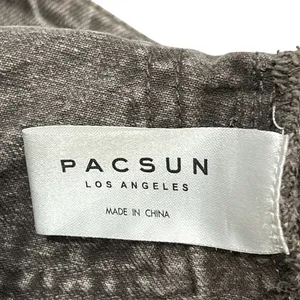 PacSun Brown Low-Rise Denim Micro Mini Skirt Sz 27" Pleated Y2K Grunge Cyber thumbnail 13
