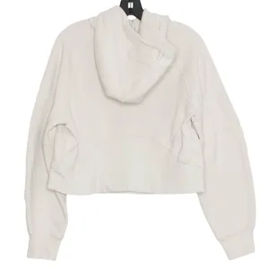 Lululemon Scuba Hoodie Oversized Half Zip Athleisure Minimalist Y2K Bone XS/S thumbnail 2