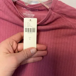 Anthropologie Indra Mock Neck Rose Seamless Turtle Neck NWT Sz L thumbnail 8