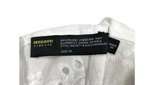 Finesse - Lyle Eyelet Corset Top in White thumbnail 4