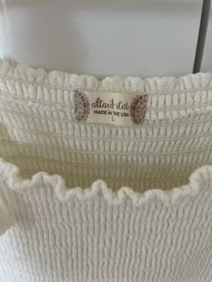 Altar'd State white and pink tank thumbnail 2
