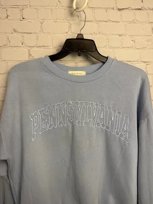 State of mine Pennsylvania hoodie embroidery collegiate preppy medium thumbnail 3