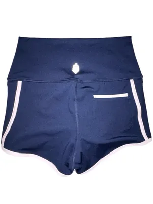 Free People Movement Island Time Shorts Midnight Navy Large New With Tags thumbnail 6