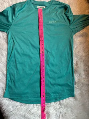 Magellan Outdoors Fish Gear Women's Size S Boyfriend Fit Teal Moisture Wicking Logo Shirt thumbnail 10