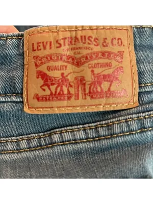Levi's Blue Denim Jeans Women's Size 32 thumbnail 4