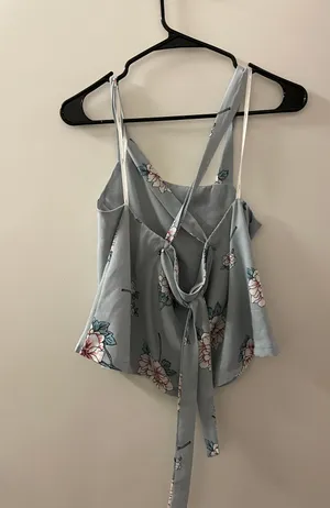 J.O.A. Floral Tie Tank thumbnail 3