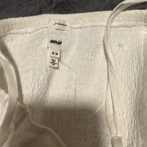 Aerie White Mini Dress Cutout Sides Tie Straps Size Medium thumbnail 5