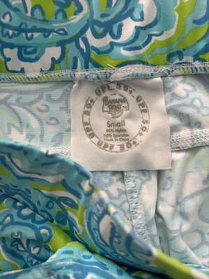 Light pattern workout shorts Blue thumbnail 2