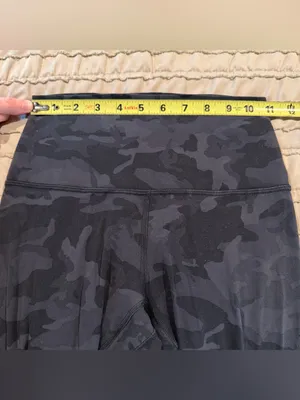 Lululemon Align Crop Leggings 21" Incognito Camo Multi Grey 4 W6AVIS High Rise thumbnail 5