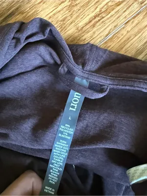 Vuori Halo Performance Hoodie 2.0 Dark Purple Heather Size Large Fig Heather thumbnail 6