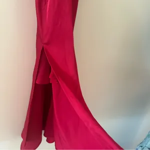 ASTR the Label x Revolve Gaia Dress in Bright Fuchsia Midi Dress Size S thumbnail 8