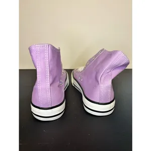 Lavender High-Top Canvas Sneakers - Women's Casual Shoe Size 6 NWOT thumbnail 6