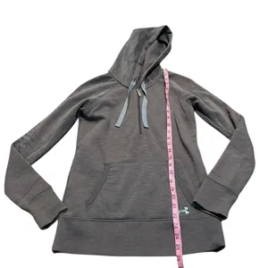 UNDER ARMOUR long grey hoodie thumbnail 2