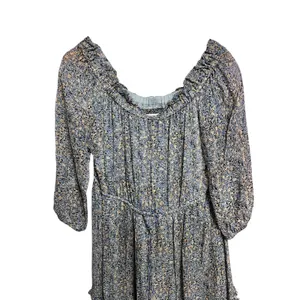 Anthropologie Kira Off the Shoulder Peasant Dress Floral Tiered‎ Midi Dress 12 thumbnail 2