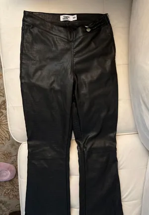 Tiger Mist Leather Pants Black thumbnail 3