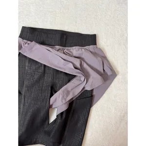 Lululemon lab Run Short 8" size 2 Dusky Lavender/Foil Glitch Neutral thumbnail 7