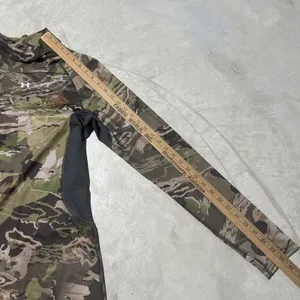 Under Armour Coldgear Ridge Reaper Camo Pullover Mock Neck Fitted Women's LARGE thumbnail 8