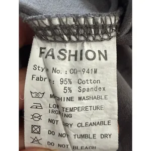 Fashion Gray Slouchy‎ Harem Jumpsuit Womens Small Cotton Spandex CQ-941M Pocket thumbnail 4