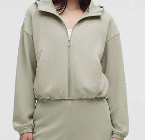 light green zipup softstreme lululemon hoodie thumbnail 1