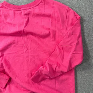 Jane & Delancey Embroidered Heart Crewneck Sweatshirt Pullover Womens Small Pink thumbnail 11