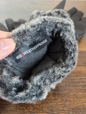 32 Degrees Heat 32⁰ Weatherproof Women's Winter Gloves Black Fur Trim Medium Outdoor Snow Skiing thumbnail 4