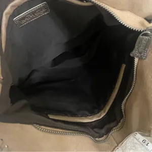 Trinity Ranch fringe‎ Concealed Carry Hobo Bag-Khaki EUC Gently used thumbnail 6