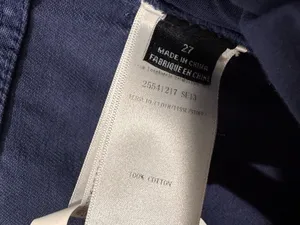 New! Betty Chow LA Size 27 Wide Leg Utility Carpenter Pants thumbnail 5