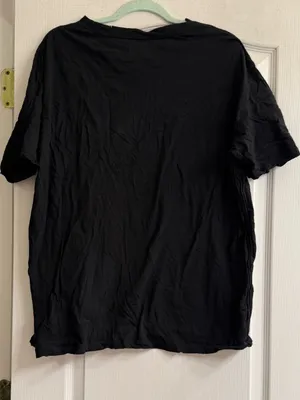 Aerie Black Retro Graphic ‘Joyland’ Oversized Boyfriend T-Shirt - size M thumbnail 8