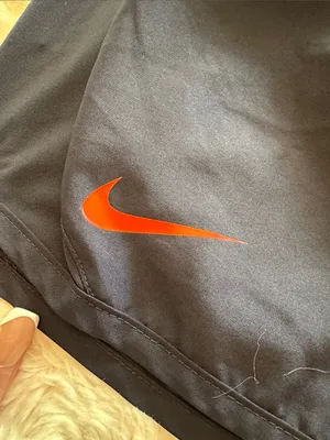 Nike Navy and Orange Houston Astros Women’s Athletic Shorts- Size XL thumbnail 5