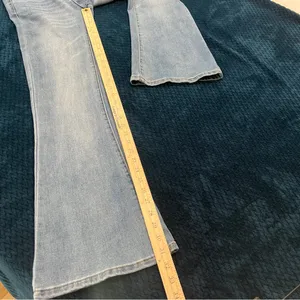 BP Stretch Medium Wash Blue Denim‎ Flare Jeans Casual Size 28 thumbnail 10